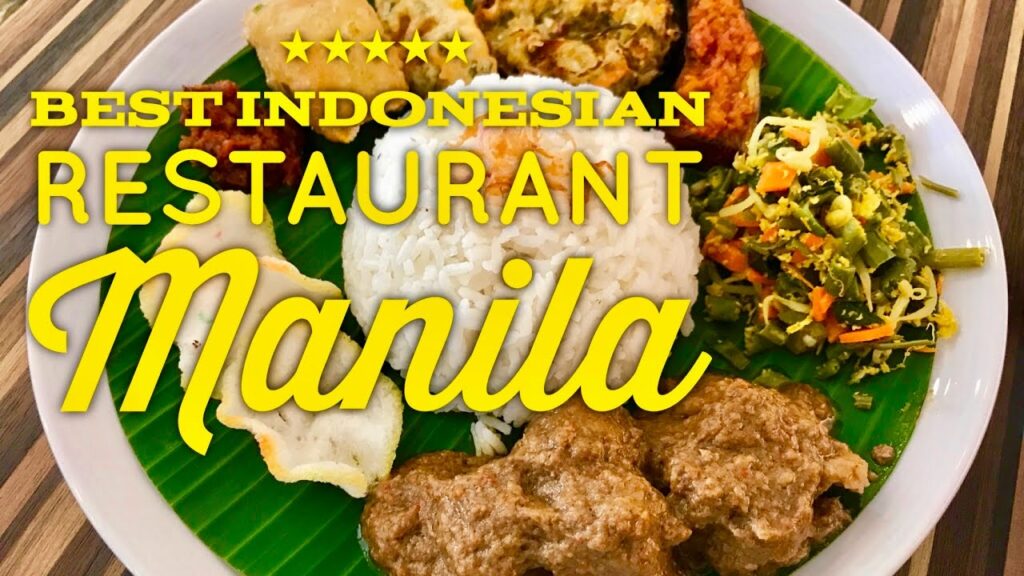 top Indonesian Restaurant in Manila